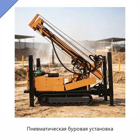 Пневматическая буровая установка