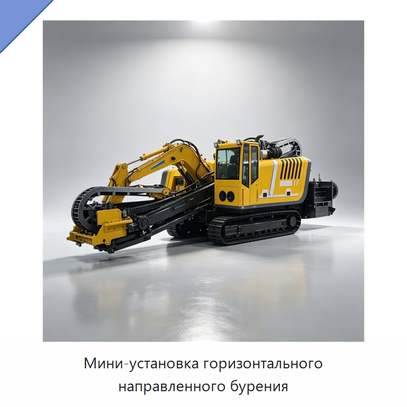 Мини-установка горизонтального направленного бурения — Специальная строительная техника