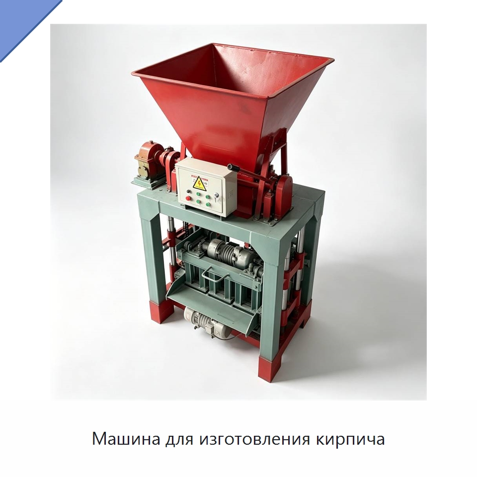 Машина для изготовления кирпича — Оборудование для производства кирпича