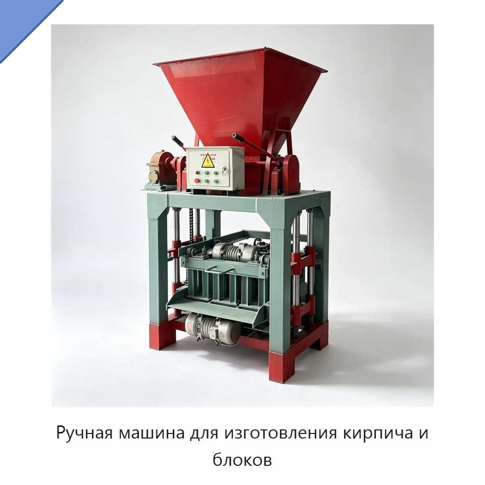 Ручная машина для изготовления кирпича и блоков — Оборудование для производства кирпича