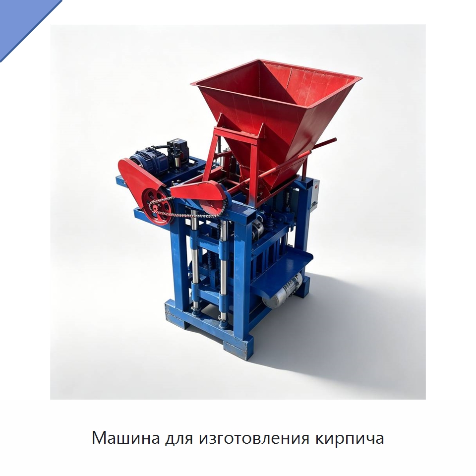 Машина для изготовления кирпича — Оборудование для производства кирпича