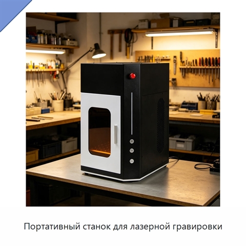 Портативный станок для лазерной гравировки