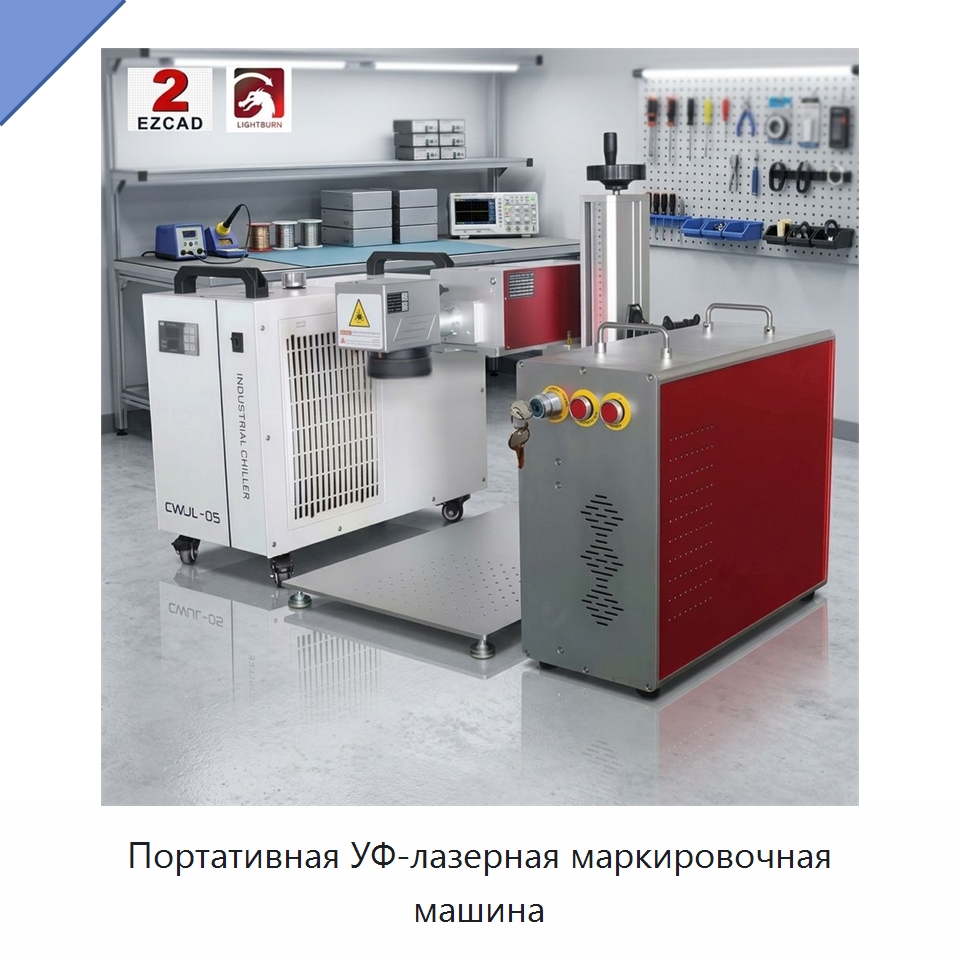 Портативная УФ-лазерная маркировочная машина — Лазерные маркировочные станки