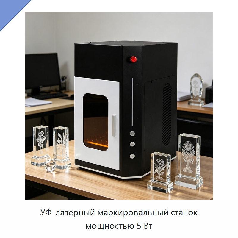 УФ-лазерный маркировальный станок мощностью 5 Вт — Лазерные гравировальные станки