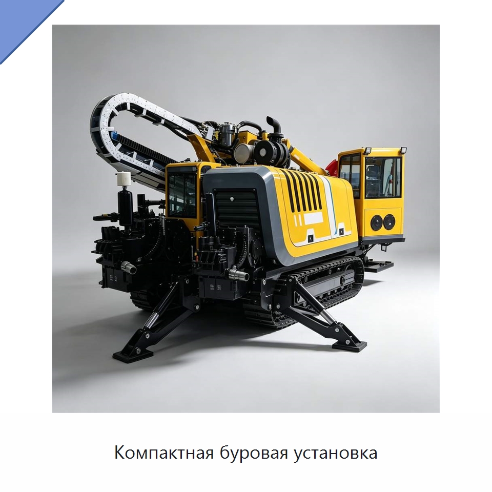 Компактная буровая установка — Специальная строительная техника