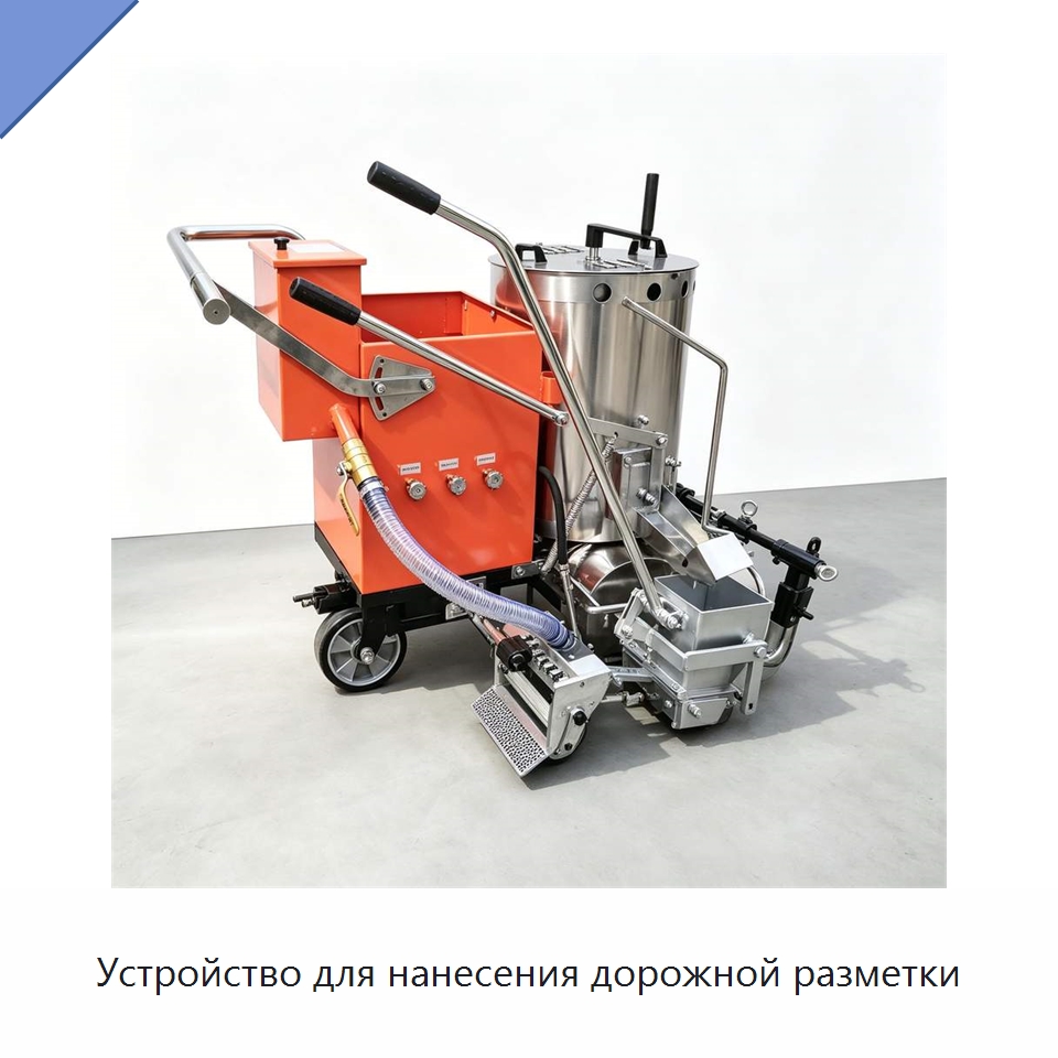 Устройство для нанесения дорожной разметки — Дорожная техника