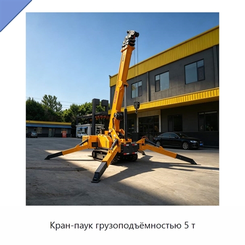 Кран-паук грузоподъёмностью 5 т