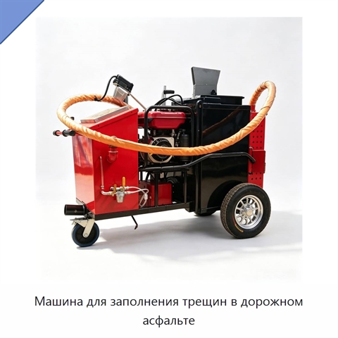 Машина для заполнения трещин в дорожном асфальте