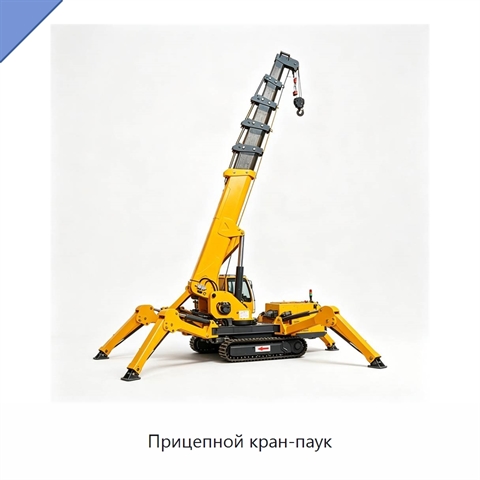 Прицепной кран-паук