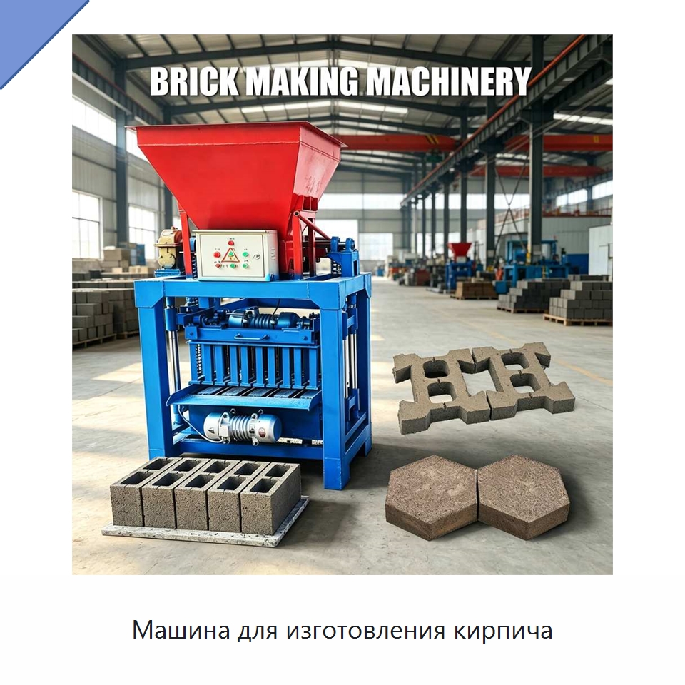 Машина для изготовления кирпича — Оборудование для производства кирпича