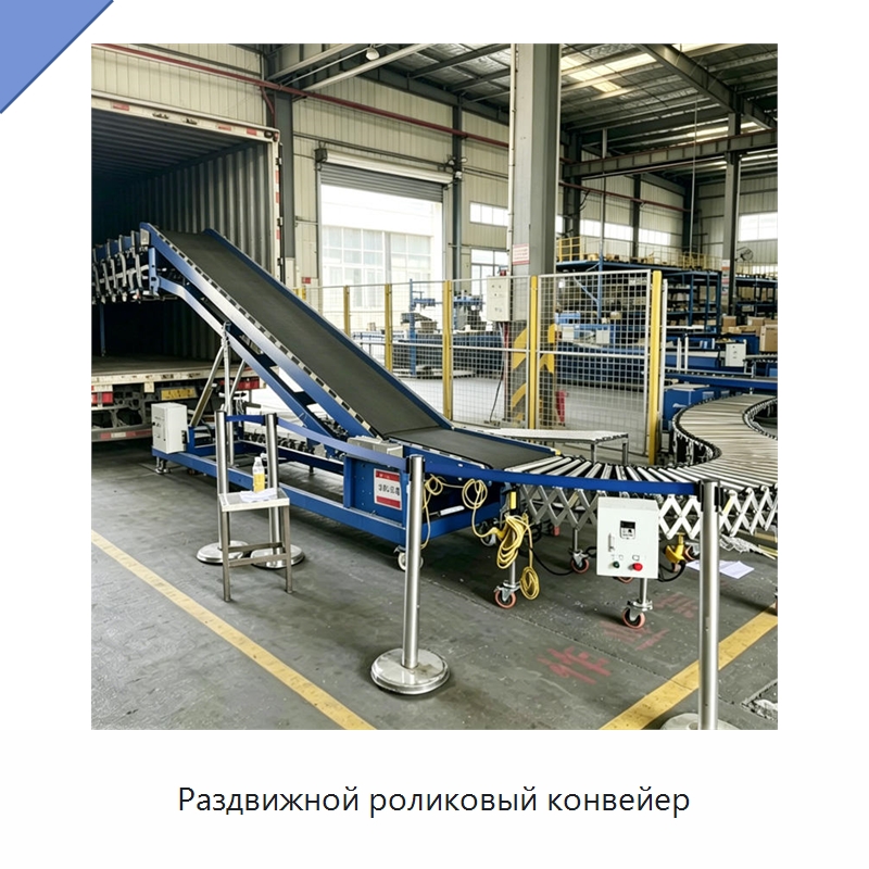 Раздвижной роликовый конвейер — Специальные конвейеры