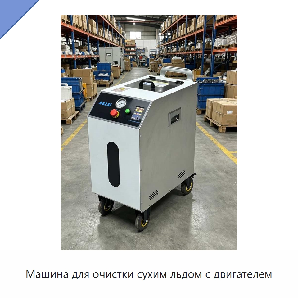 Машина для очистки сухим льдом с двигателем — Специальное оборудование для производства строительных материалов