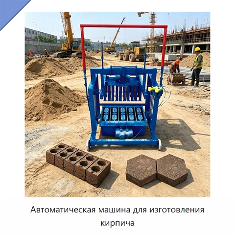 Автоматическая машина для изготовления кирпича