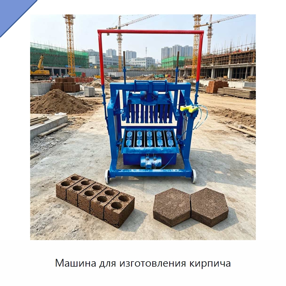Машина для изготовления кирпича — Оборудование для производства кирпича