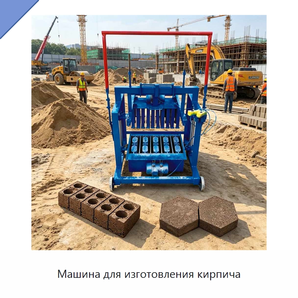 Машина для изготовления кирпича — Оборудование для производства кирпича