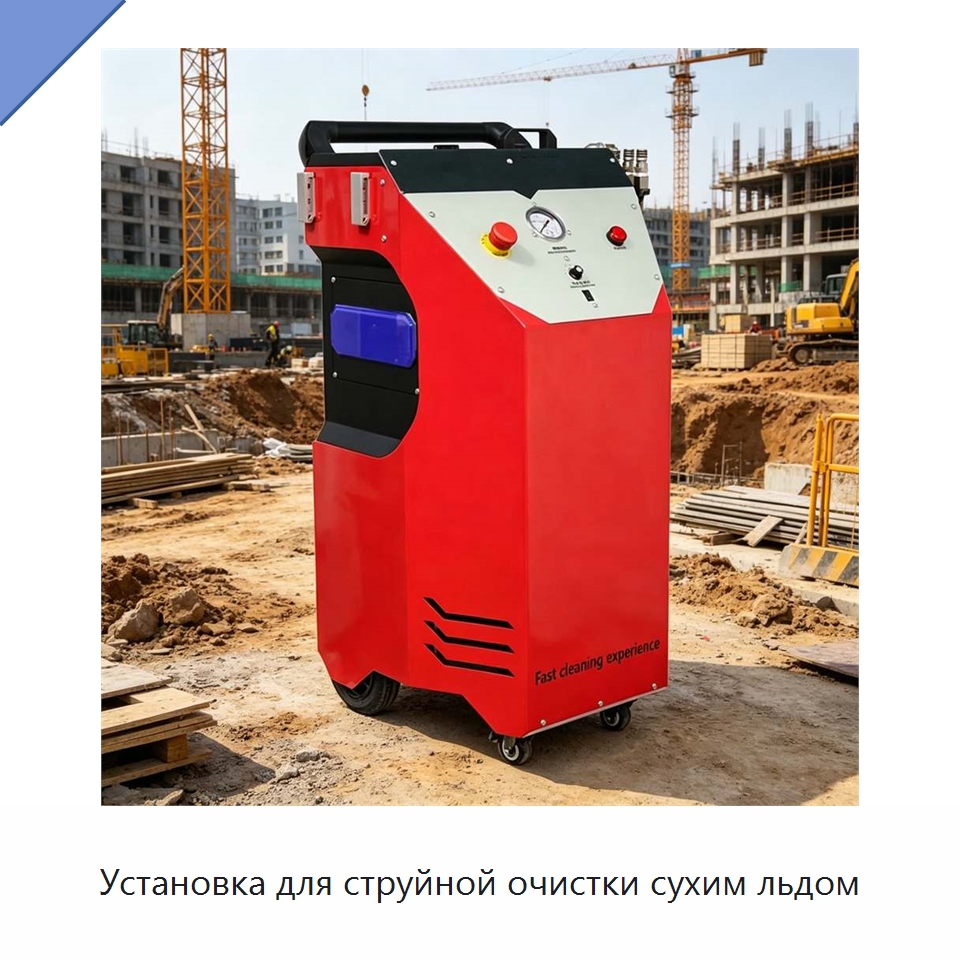 Установка для струйной очистки сухим льдом — Специальное оборудование для производства строительных материалов