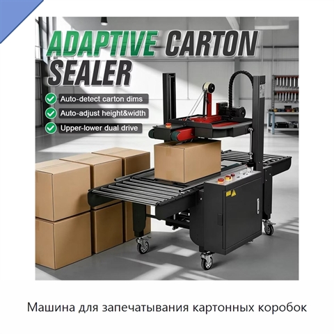 Машина для запечатывания картонных коробок