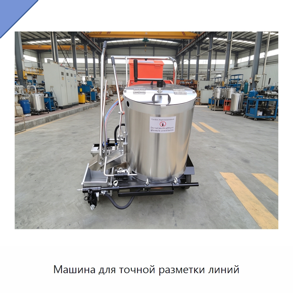 Машина для точной разметки линий — Дорожная техника