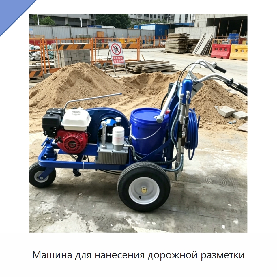Машина для нанесения дорожной разметки — Дорожная техника
