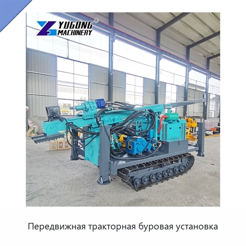 Передвижная тракторная буровая установка