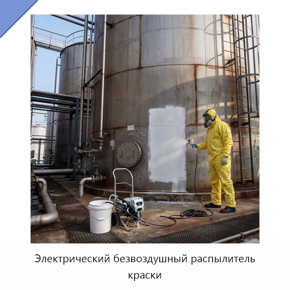 Электрический безвоздушный распылитель краски — Электрические краскораспылители