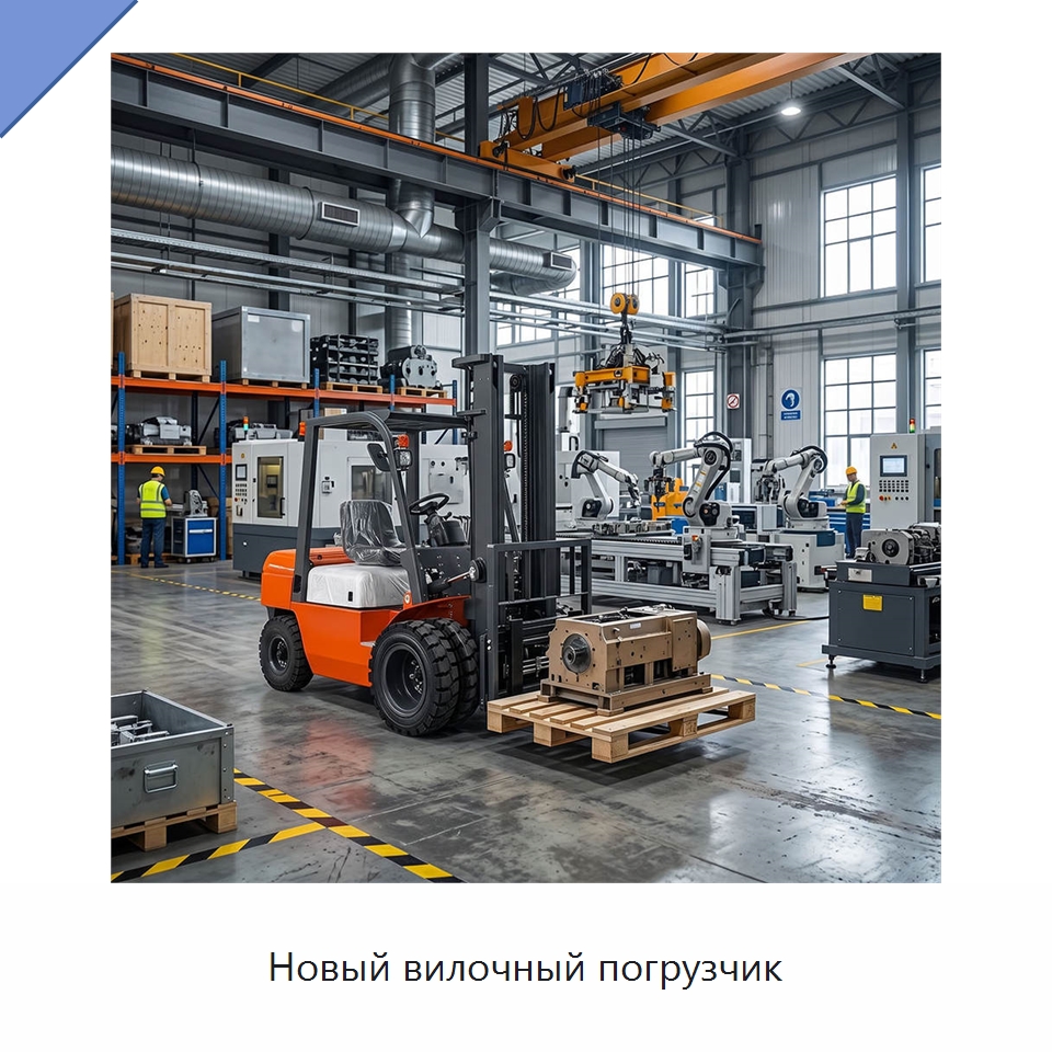 Новый вилочный погрузчик — Вилочные погрузчики