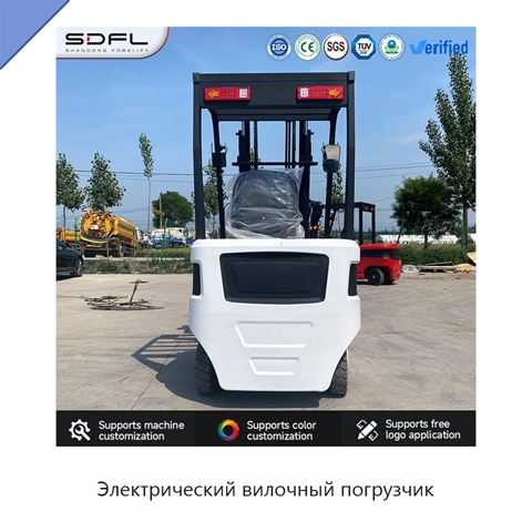 Электрический вилочный погрузчик