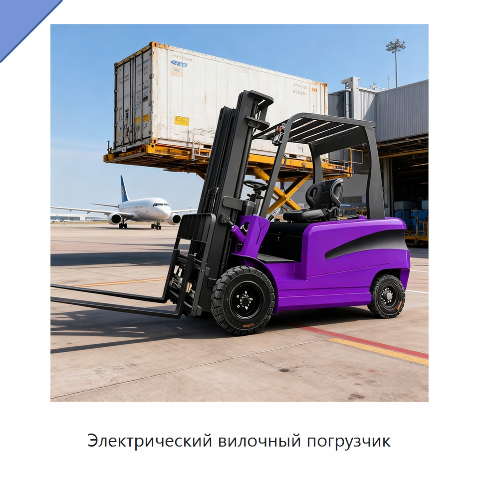 Электрический вилочный погрузчик — Вилочные погрузчики