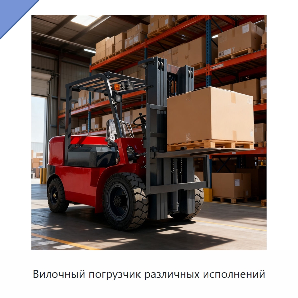 Вилочный погрузчик различных исполнений — Вилочные погрузчики