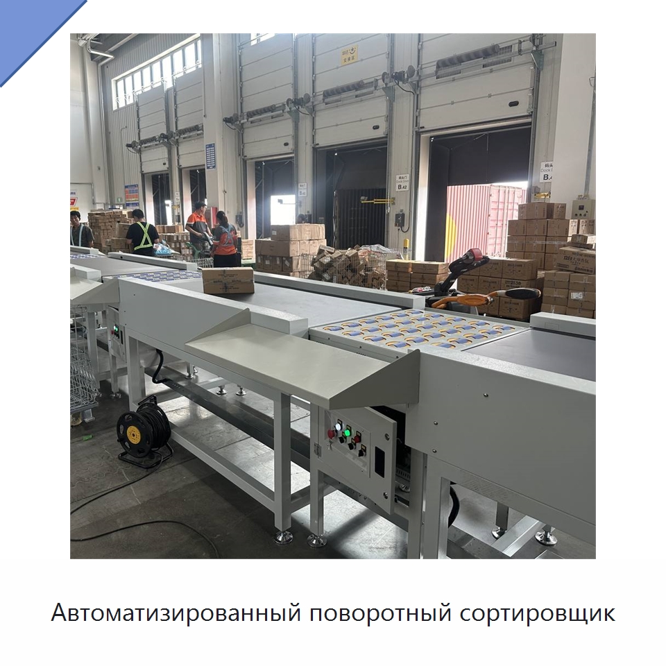 Автоматизированный поворотный сортировщик — Специальные конвейеры