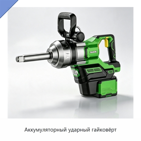 Аккумуляторный ударный гайковёрт