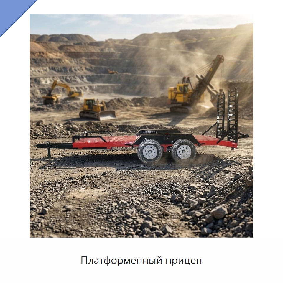 Платформенный прицеп — Ручные грузовые тележки