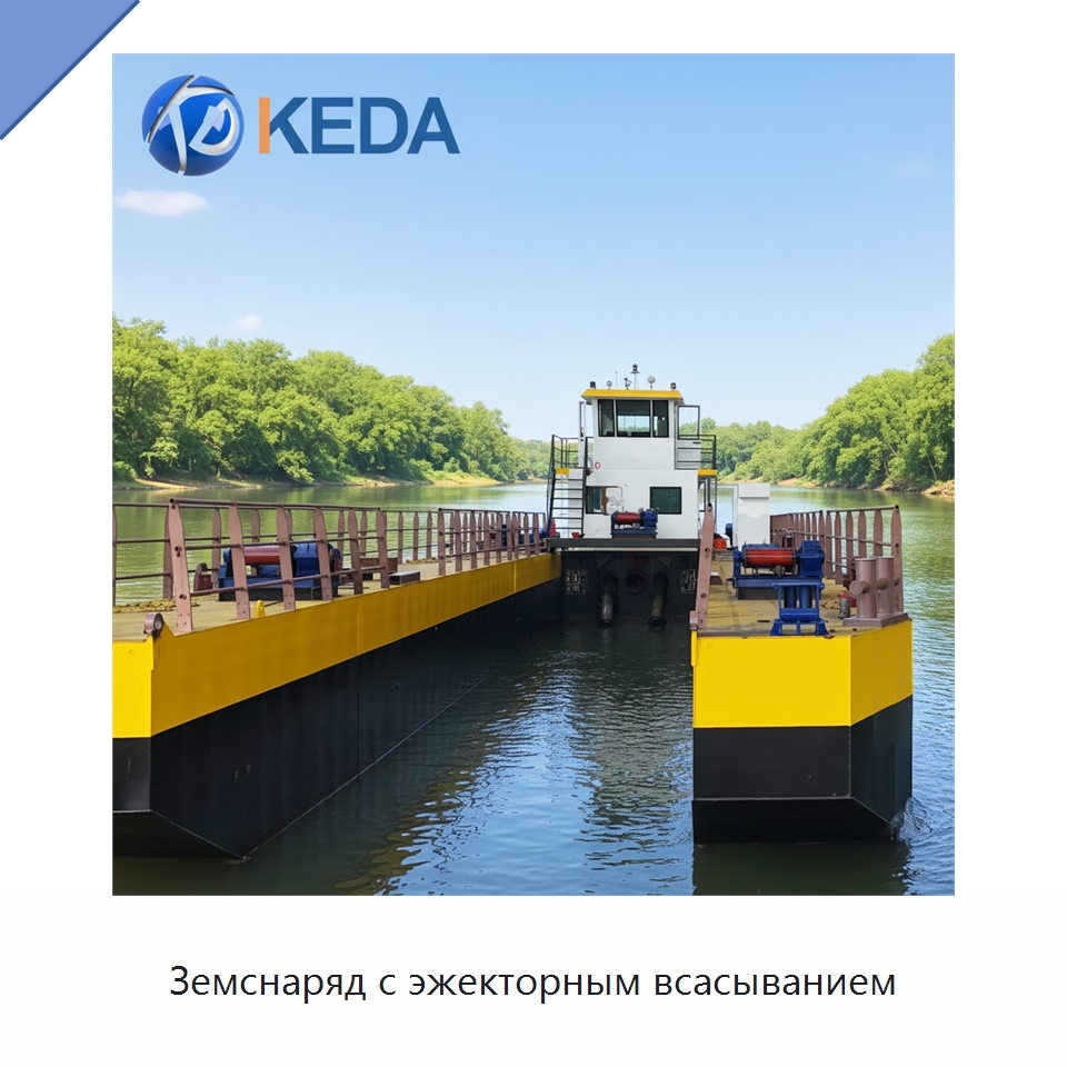 Земснаряд с эжекторным всасыванием — Горнодобывающее оборудование
