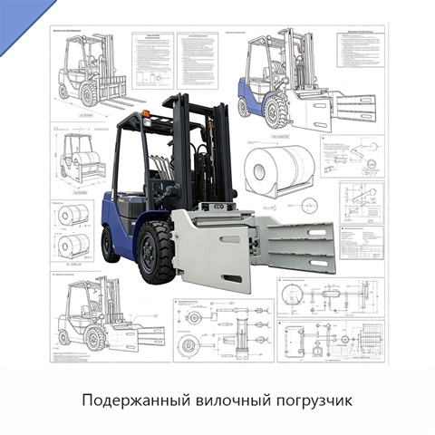 Подержанный вилочный погрузчик