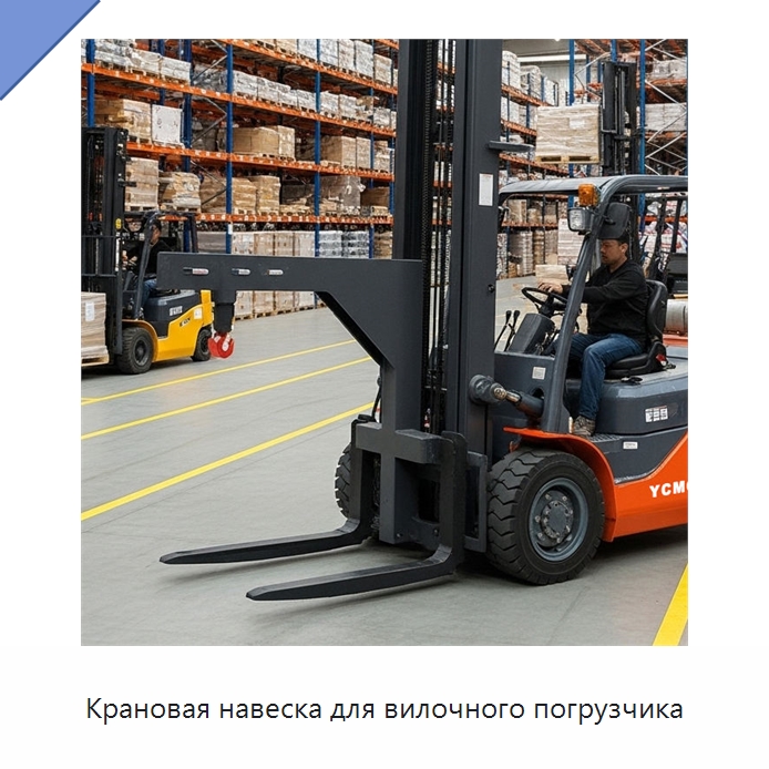 Крановая навеска для вилочного погрузчика