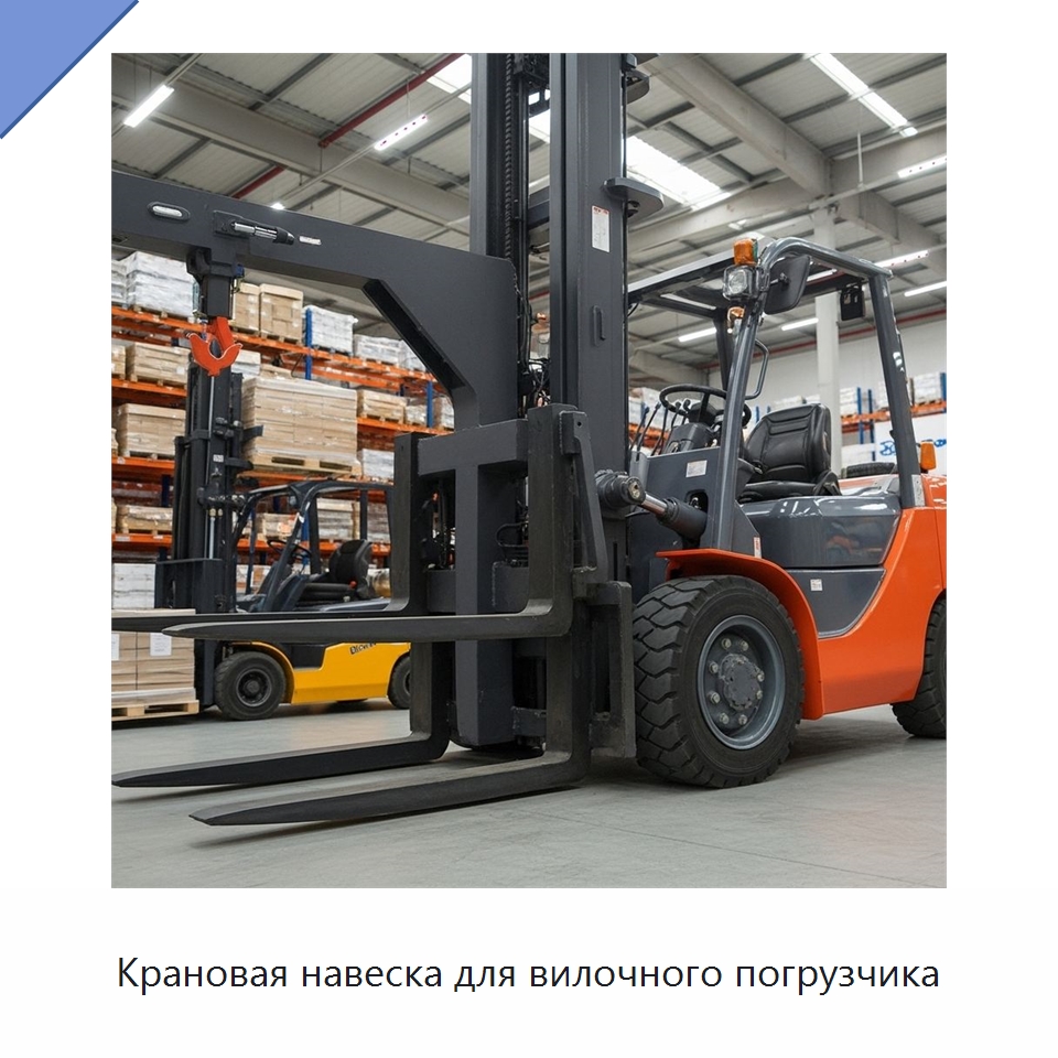 Крановая навеска для вилочного погрузчика