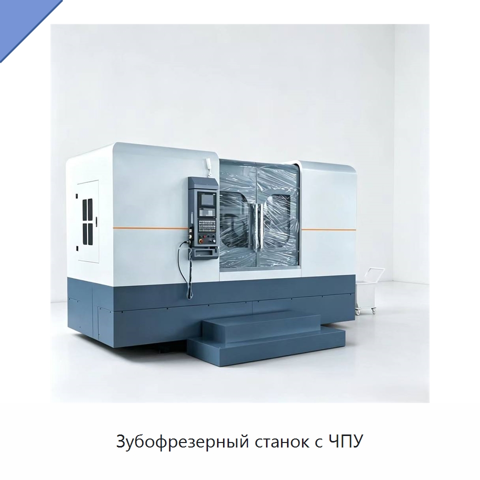 Зубофрезерный станок с ЧПУ — Токарные станки