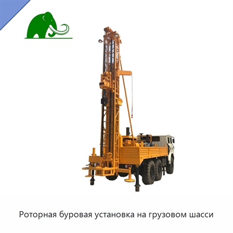Роторная буровая установка на грузовом шасси