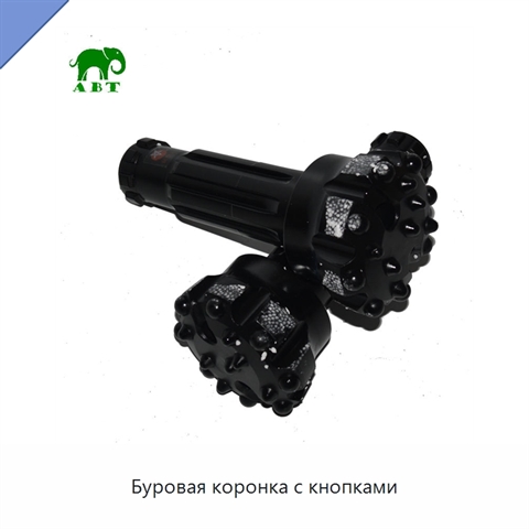 Буровая коронка с кнопками