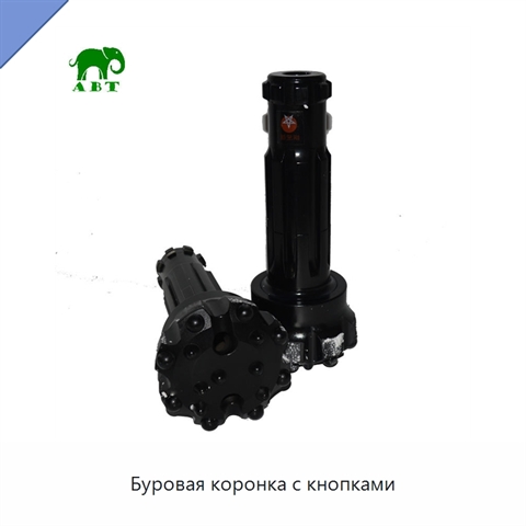 Буровая коронка с кнопками