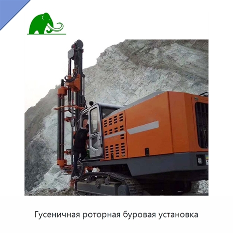 Гусеничная роторная буровая установка