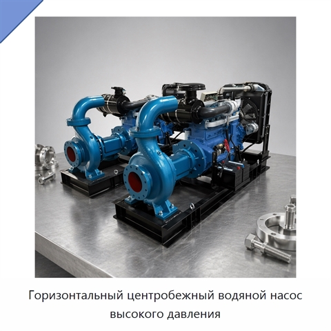 Горизонтальный центробежный водяной насос высокого давления