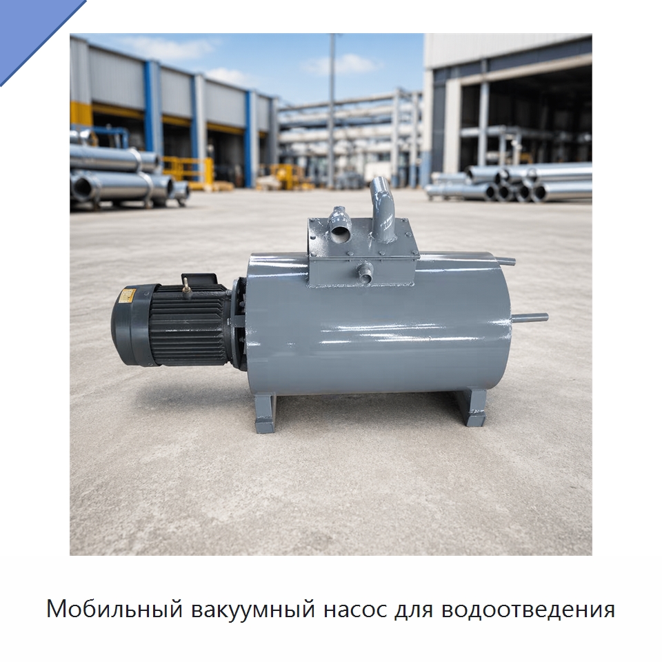 Мобильный вакуумный насос для водоотведения — Насосы