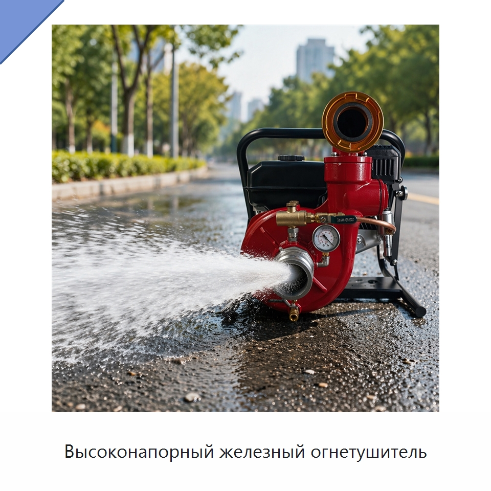 Высоконапорный железный огнетушитель — Насосы