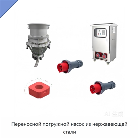Переносной погружной насос из нержавеющей стали