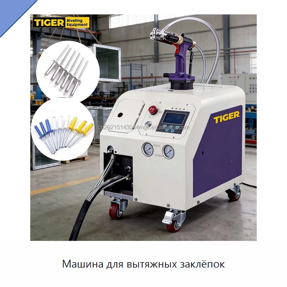 Машина для вытяжных заклёпок — Клепальные станки