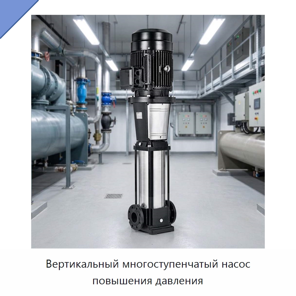 Вертикальный многоступенчатый насос повышения давления — Насосы