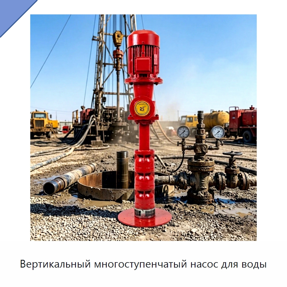 Вертикальный многоступенчатый насос для воды — Насосы
