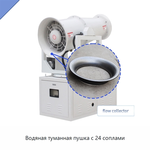 Водяная туманная пушка с 24 соплами