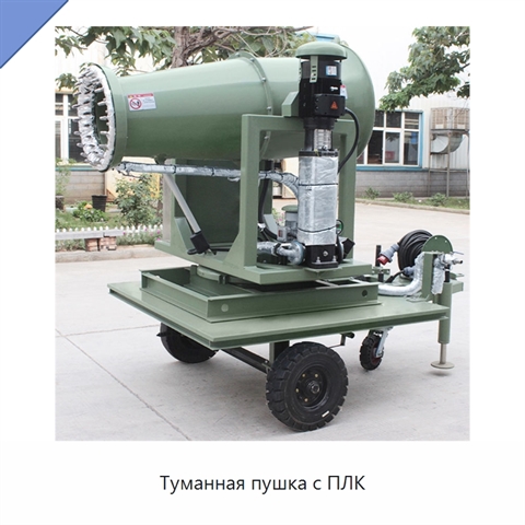 Туманная пушка с ПЛК